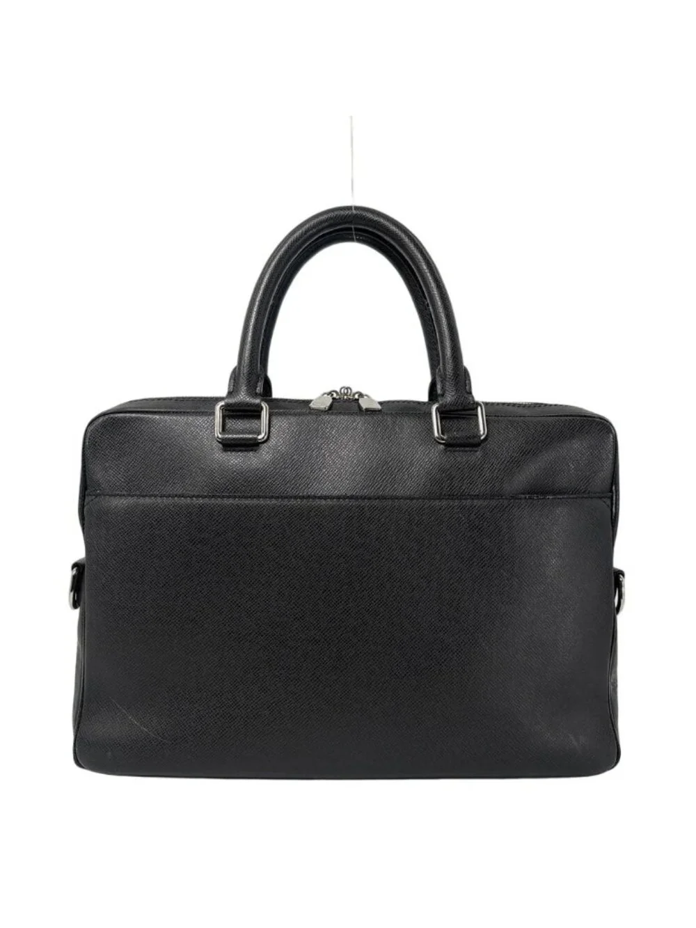 Louis Vuitton Super Taiga Porte Documents PM Noir Business Bag Black